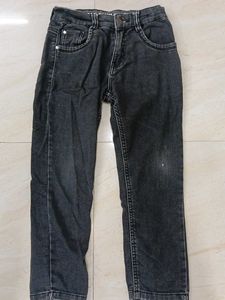 Stylish Charcoal Grey Denim Jeans