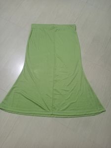 Pista Green Silk Peticot Heavy Material