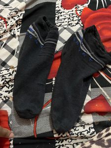 Comfortable Black Ankle Socks