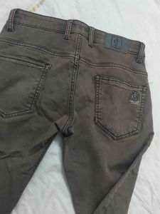 Men's Brown Casual Pants