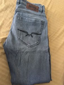 Grey Bootcut Denim Jeans mens