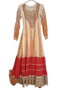 Elegant Embroidered Anarkali Dress