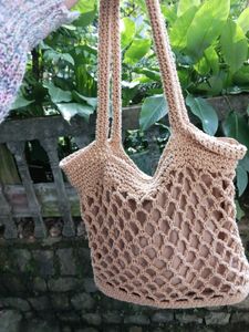 Handmade Crochet Tote Bag
