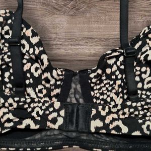 Next UK Underwired Animal Print Bra