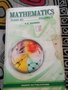 Class 12th Maths Book R.D Sharma Vol-1 CBSE Englis
