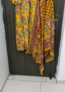 New Unused PureCotton Aline Anarkali Suit