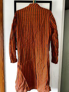 Orange Line Stylish Kurta