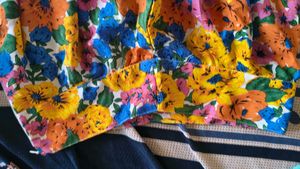 Floral Print Skirt- Berrylush Brand