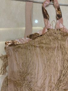 Glamorous Fringed Flapper Top