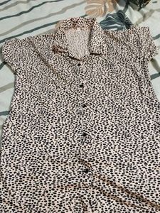 Leopard Print Pajama Set
