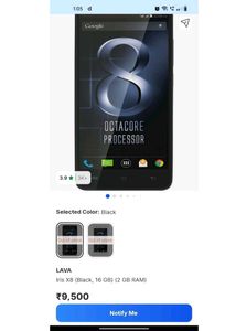 LAVA iris x8