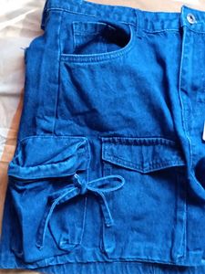 Y2k Denim Short Skirt