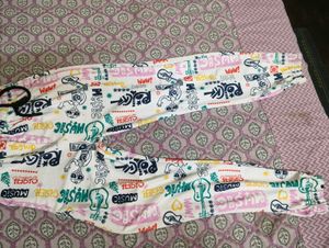 Funky Music Print Joggers