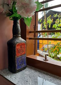 Antique Bottle Art