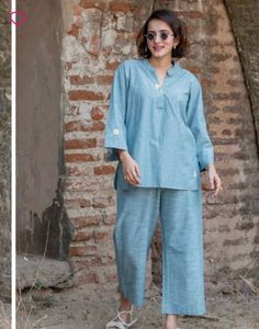 Comfortable Blue coord set from Babli