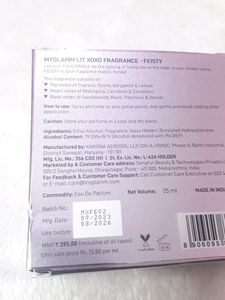 MyGlamm LIT XOXO Fragrance-Feisty-25ml,valentine g