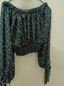 Beautiful Floral Off shoulder top