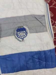 Striped Padded Gilet Vest