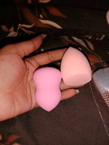 Pink Makeup Sponges - Set of 2