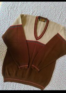Vintage V-Neck Sweater