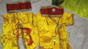 Krishna Costume Set(only one time wear )