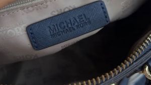 Michael Kors orignal Navy Satchel Handbag