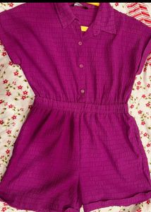 Purple Romper