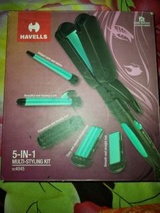Havells 5 In 1 Hair Styling Kit