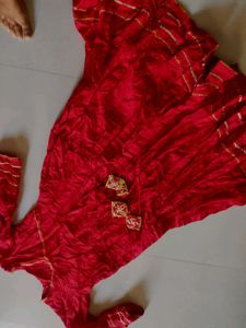 Red Ethnic Gown