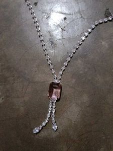 Sparkling Rhinestone Necklace &amp; Earring Set