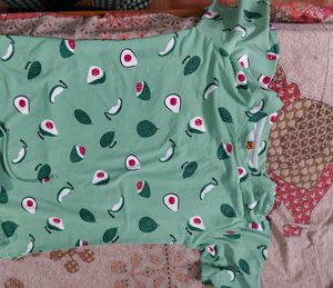 Avocado Print Pajama Pants