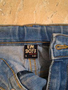 Men's Blue Denim Shorts