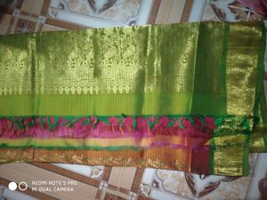 Pure Silk Vintage Old Zari Sil