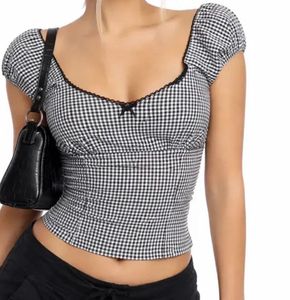 Cute Gingham Cami Top