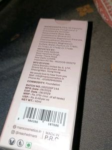 Mars High Coverage Foundation (shade-2)