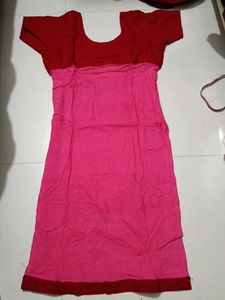 Red & Pink Kurti