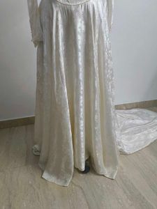 Vintage Bridgerton style bridal Gown