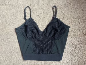 Black Lace corset top