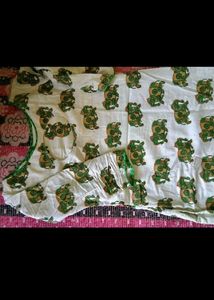 Bohemian Elephant Print kurthi Set
