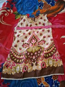 1 Peplum top and 3 Frocks