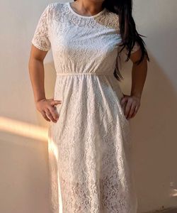 White Lace Dress