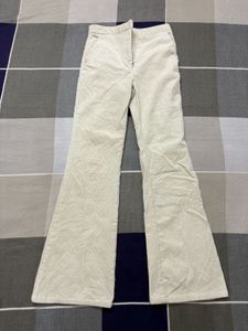WHITE PANTS - Stylish H&amp;M Corduroy Pant