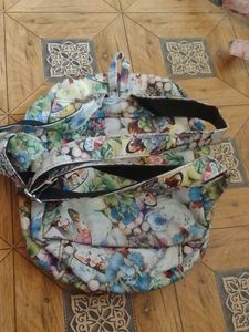 Floral Print Mini Backpack