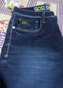 Premium Quality Men's Dark Blue Slim Fit Jeans