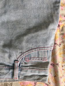 light blue denim jeans