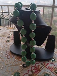 Long Beaded Neckpiece