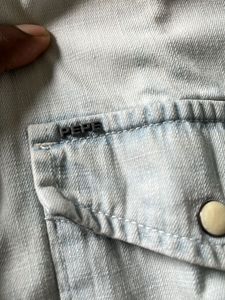 Pepe Jeans Blue Denim Shirt
