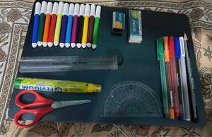 Complete School & Art Supplies Set