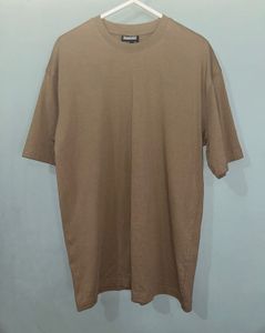 UNUSED Oversized Casual Tan T-Shirt