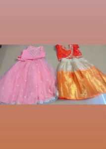 Girls' Party Wear Lehenga Choli Set